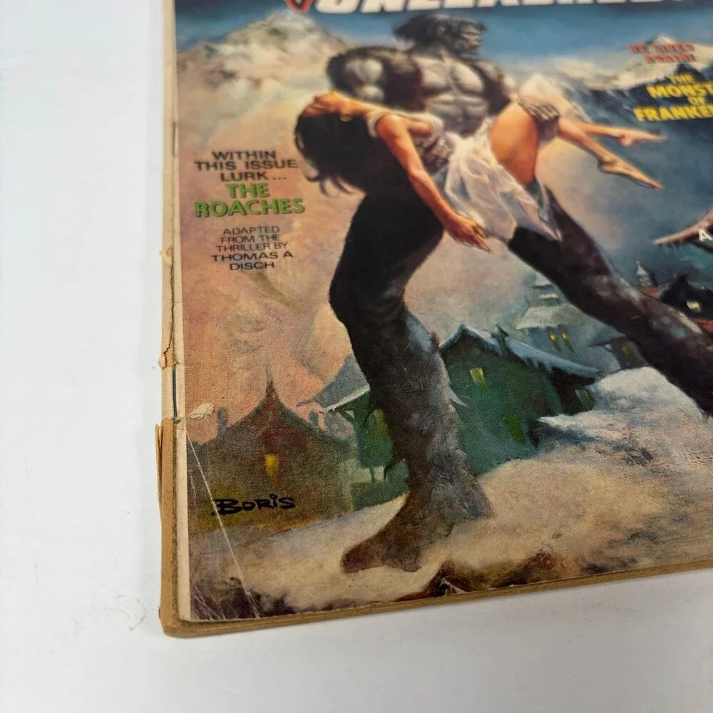 Monsters Unleashed! Magazine No. 2 September 1973 Frankenstein Boris Vallejo